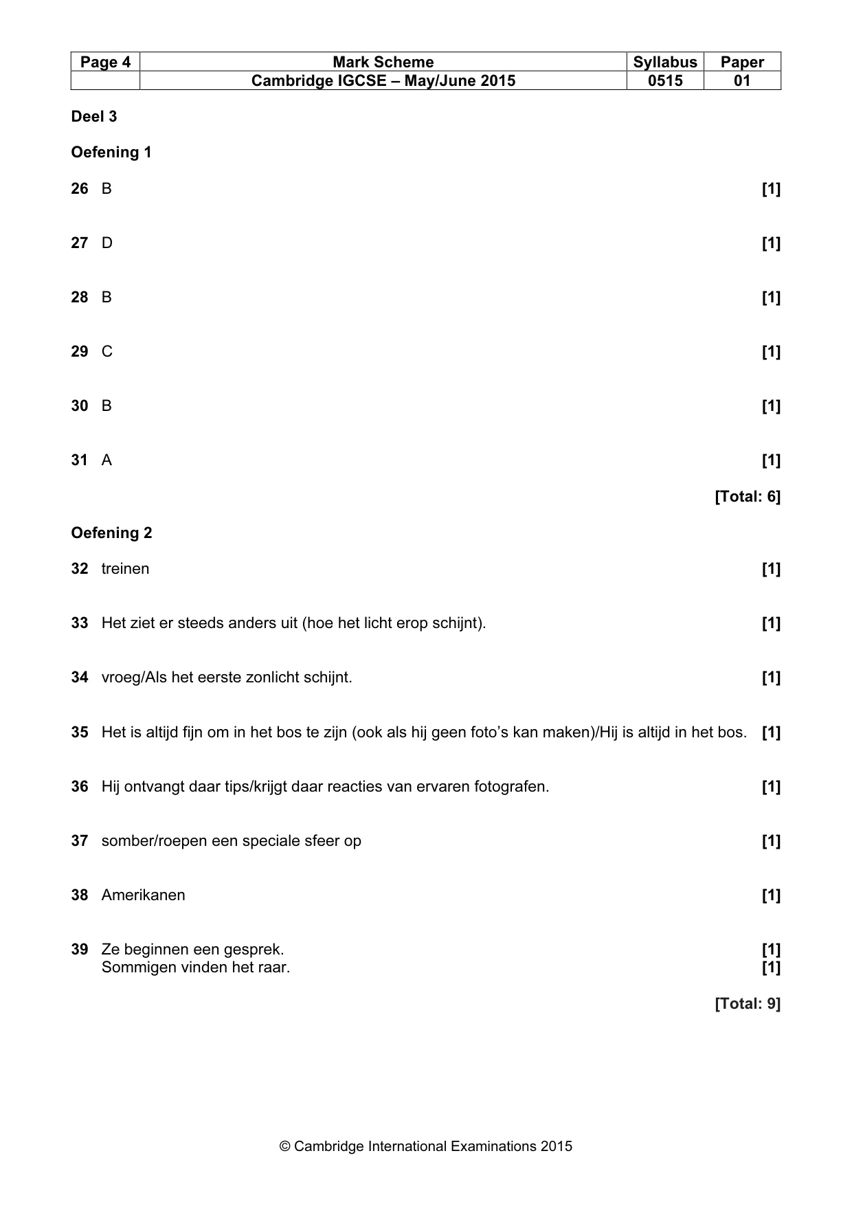 Mark scheme, page 4 of 13