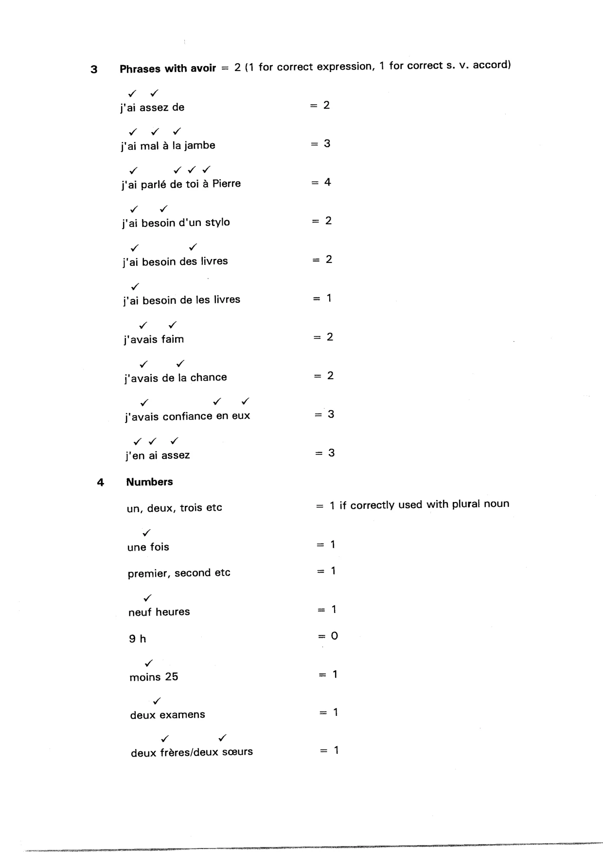 Mark scheme, page 20 of 24