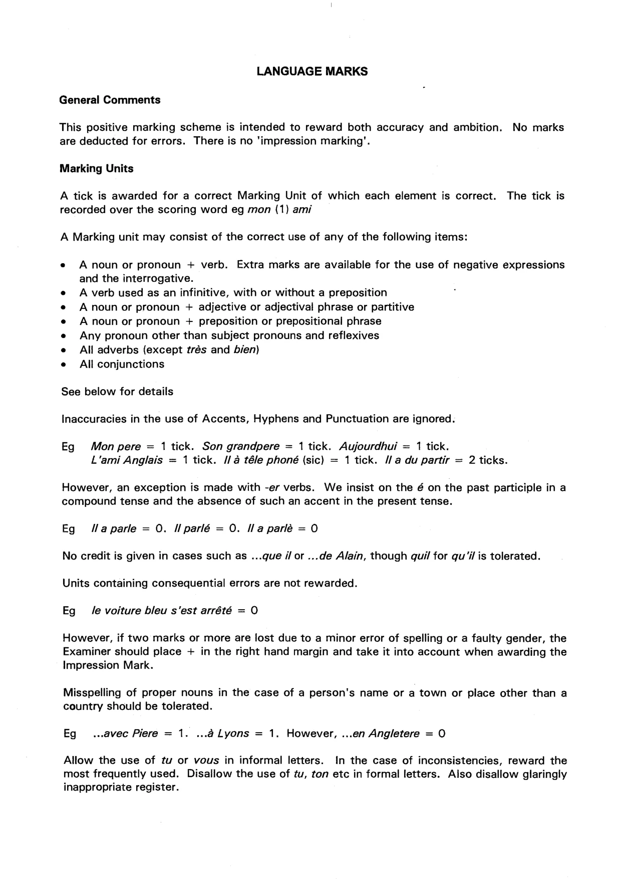 Mark scheme, page 5 of 14