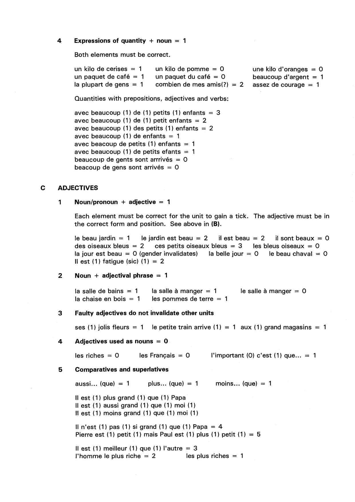 Mark scheme, page 10 of 14
