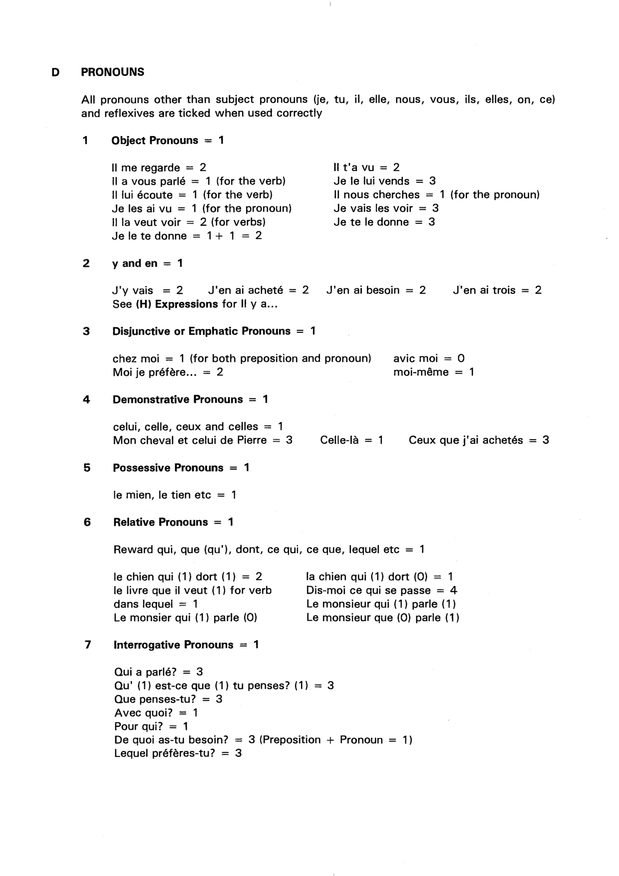 Mark scheme, page 11 of 14