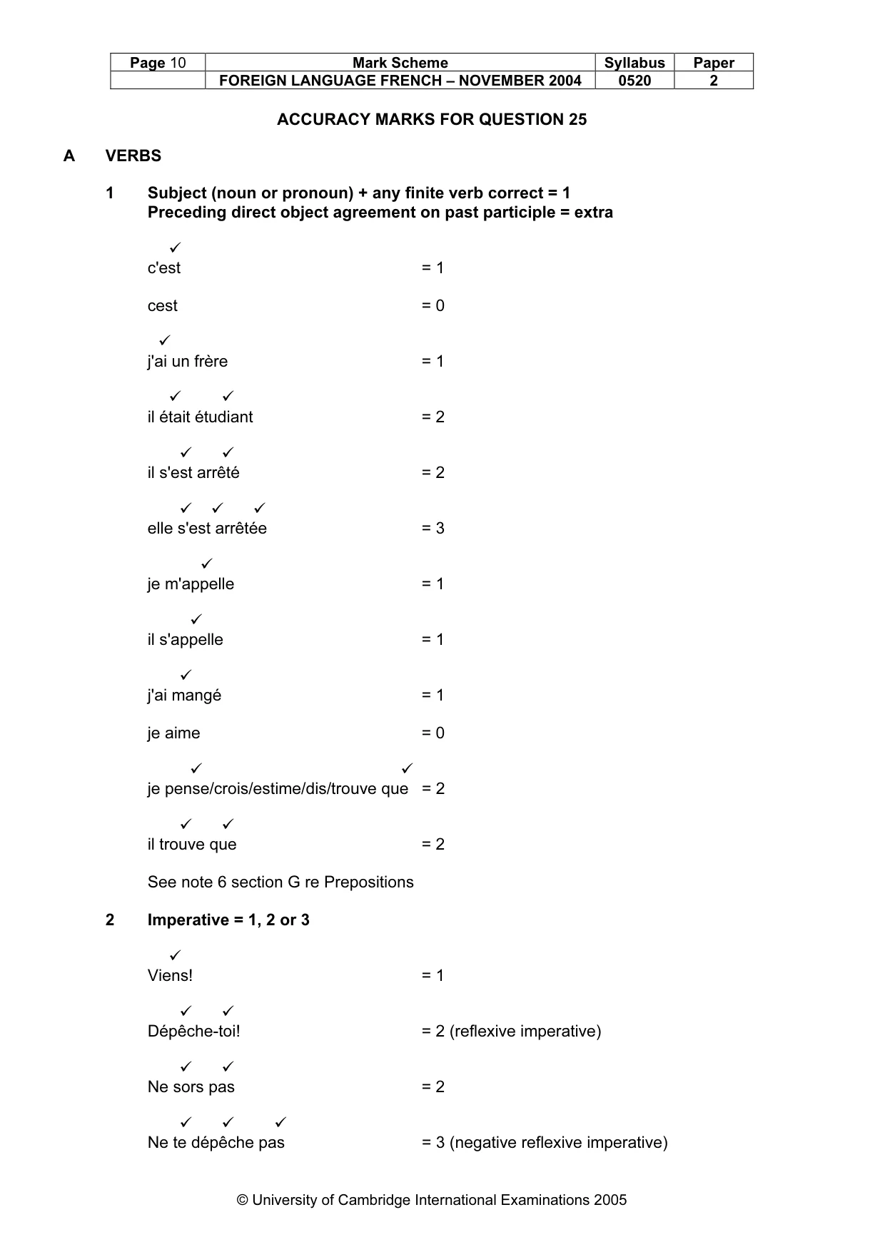 Mark scheme, page 12 of 31