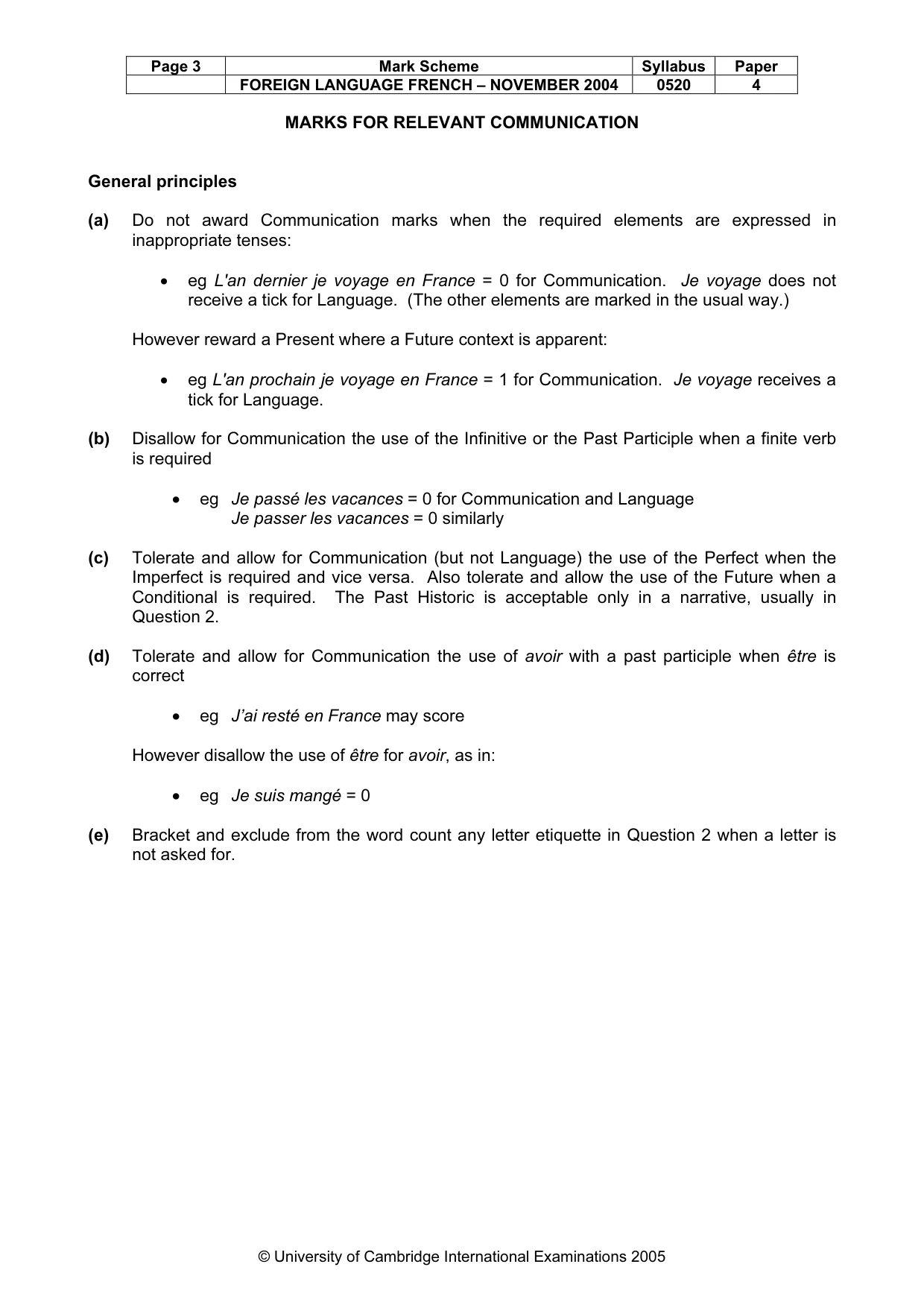 Mark scheme, page 5 of 17
