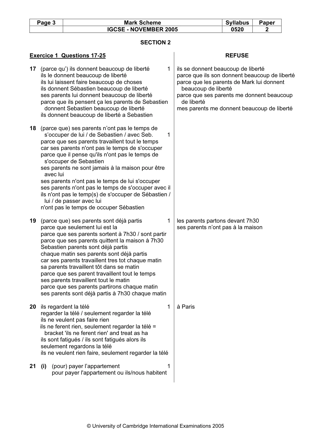 Mark scheme, page 4 of 30