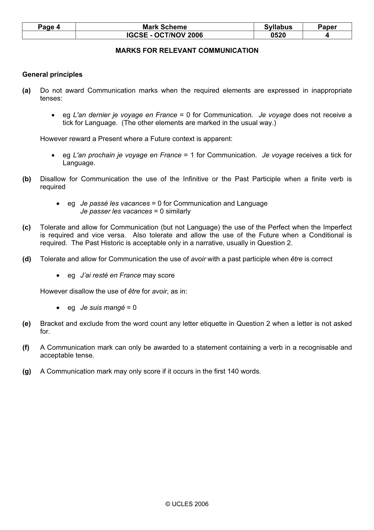 Mark scheme, page 4 of 16
