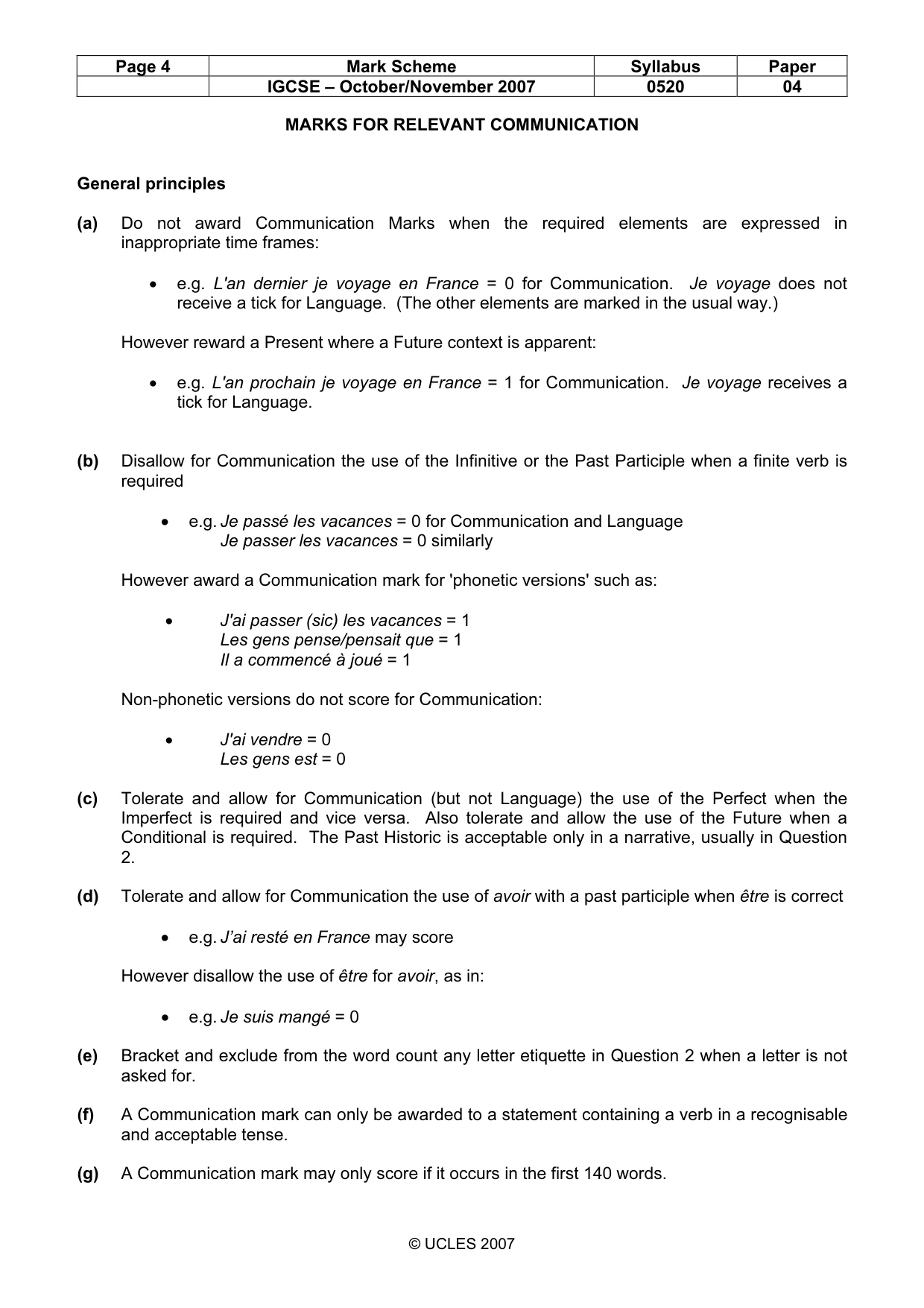 Mark scheme, page 4 of 16
