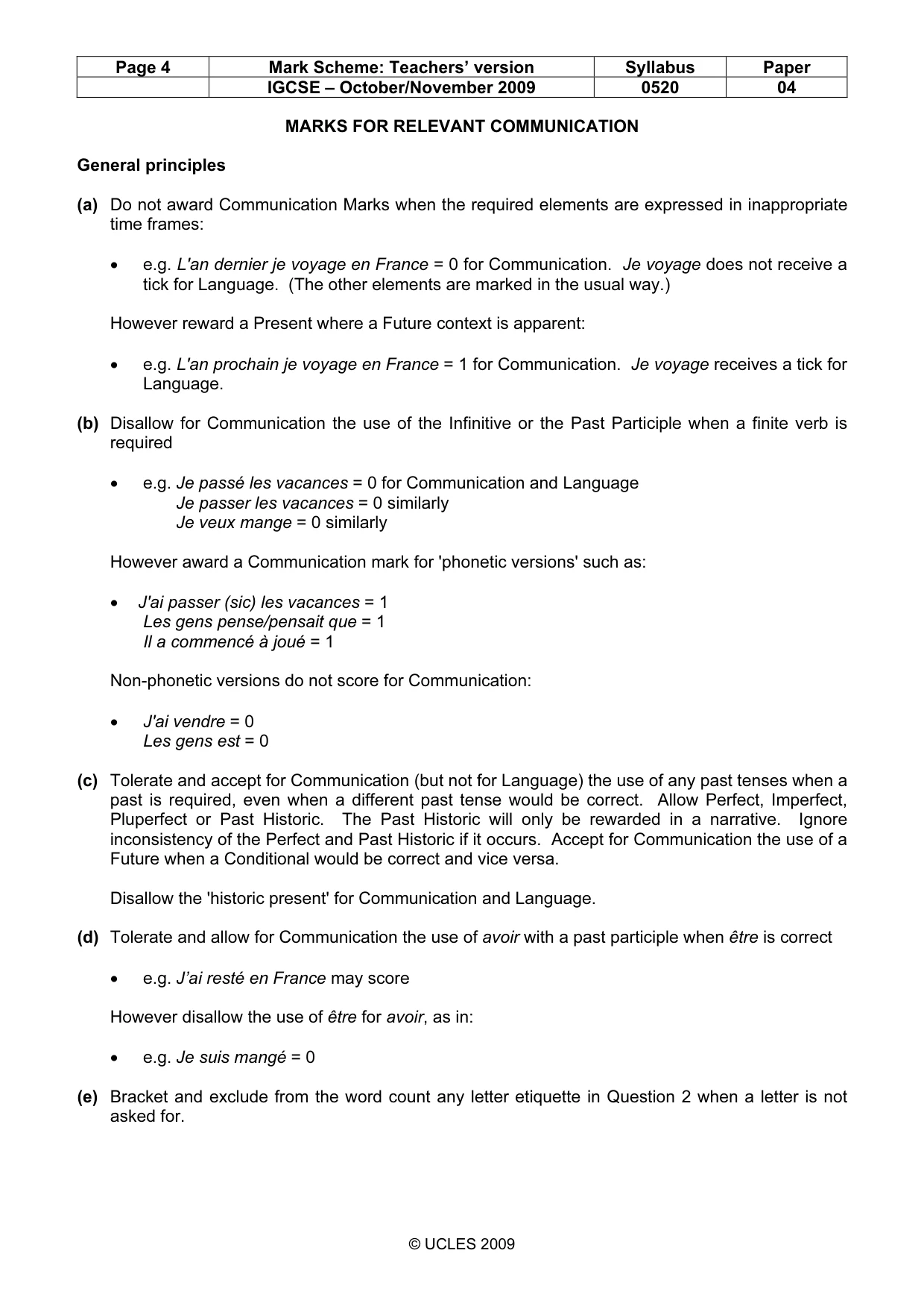 Mark scheme, page 4 of 16