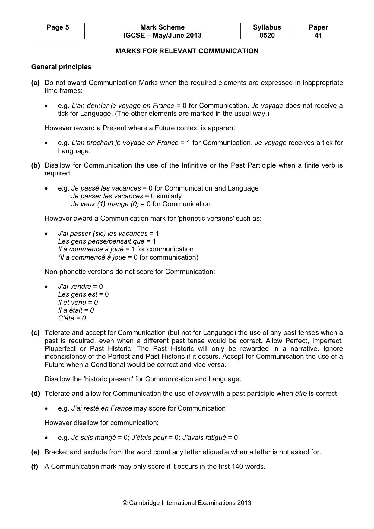 Mark scheme, page 5 of 24