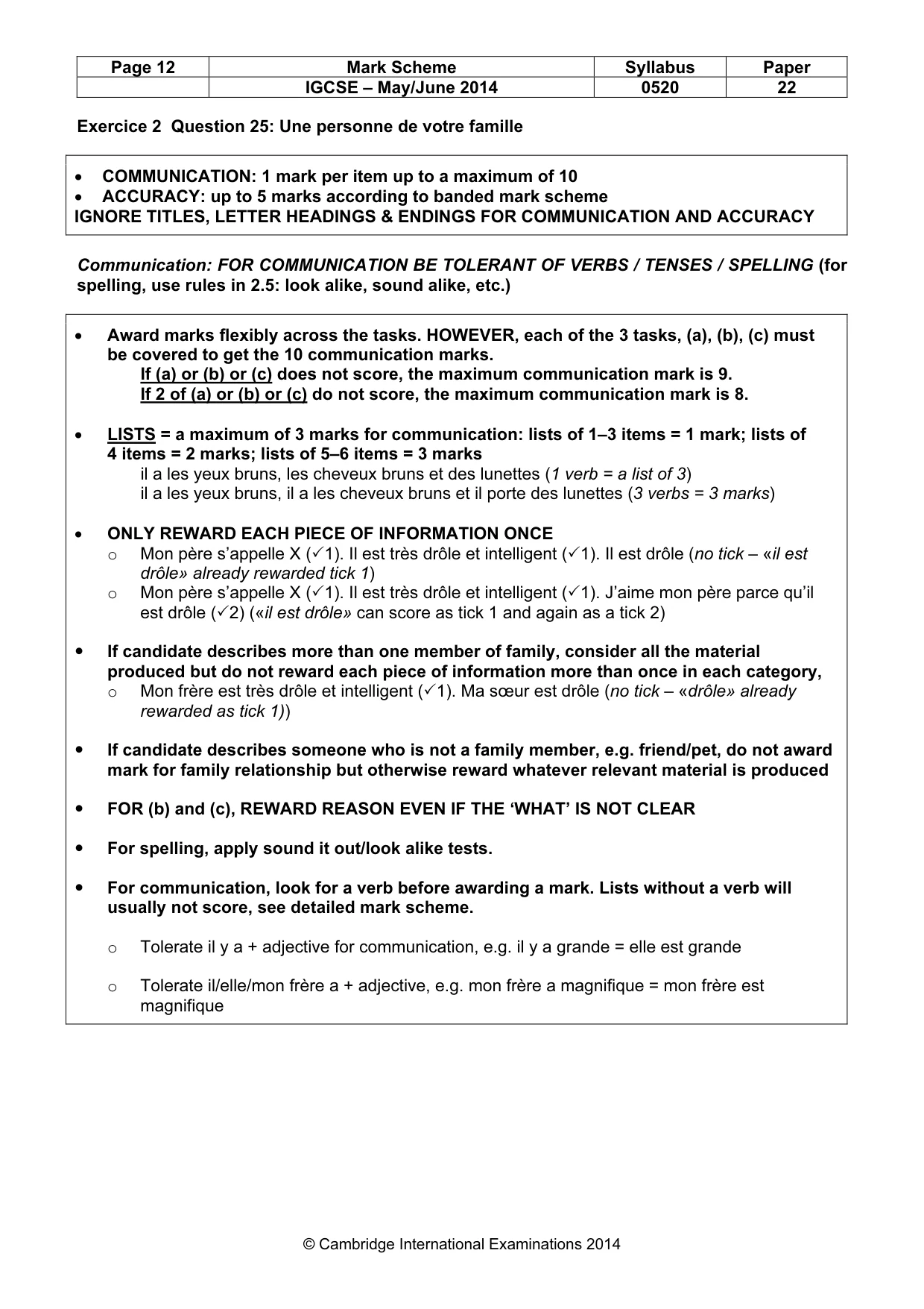 Mark scheme, page 12 of 21
