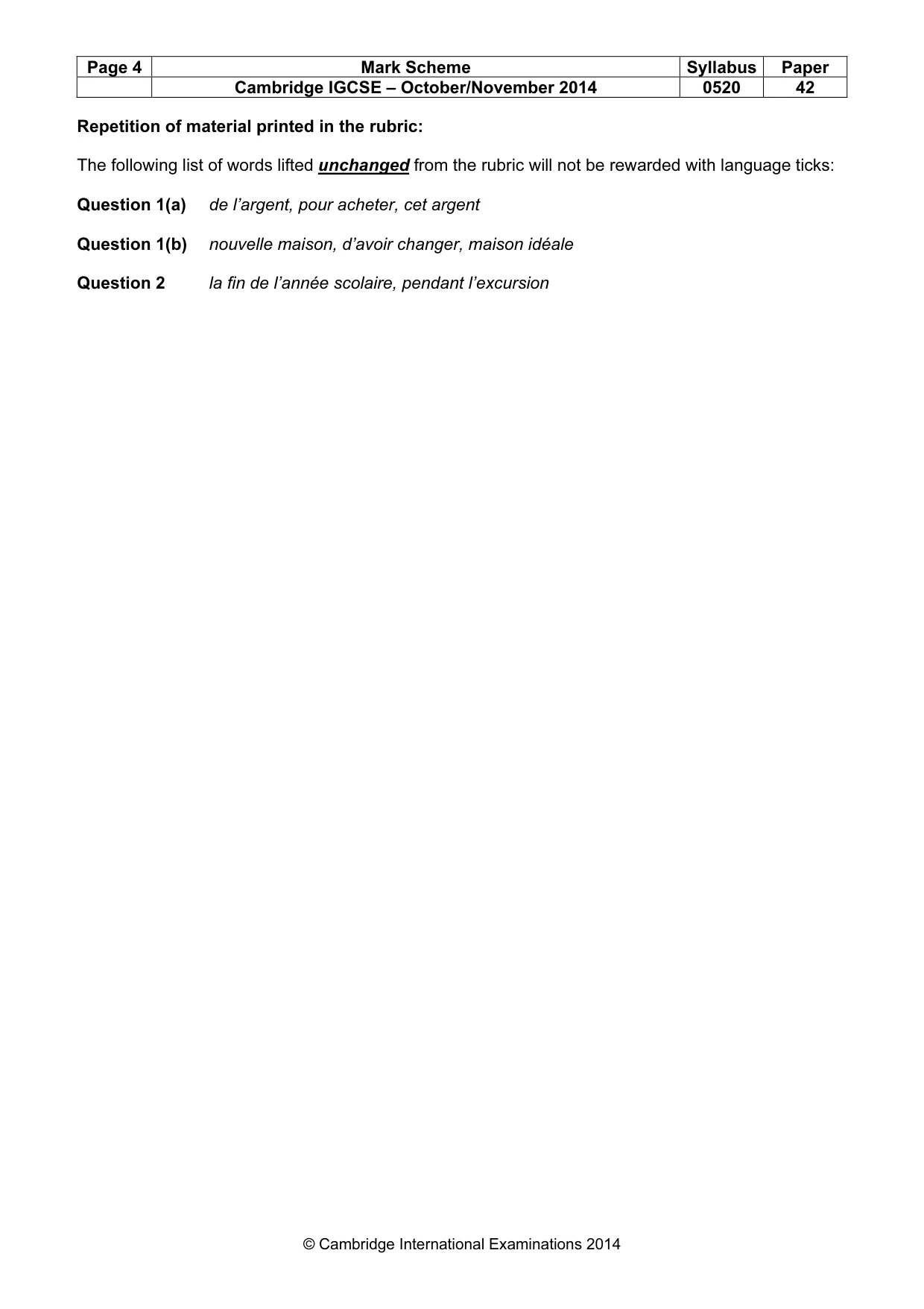 Mark scheme, page 4 of 24
