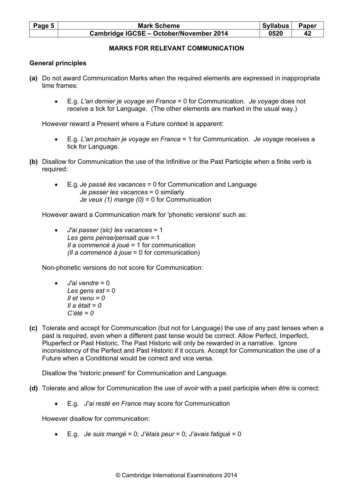 Mark scheme, page 5 of 24