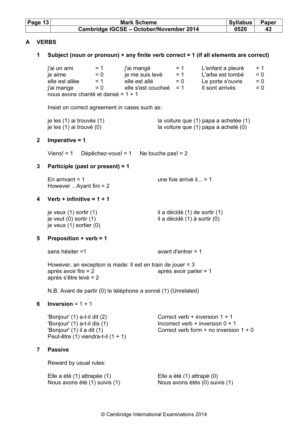 Mark scheme, page 13 of 23