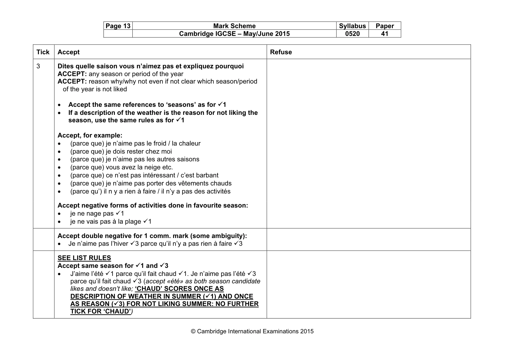 Mark scheme, page 13 of 40