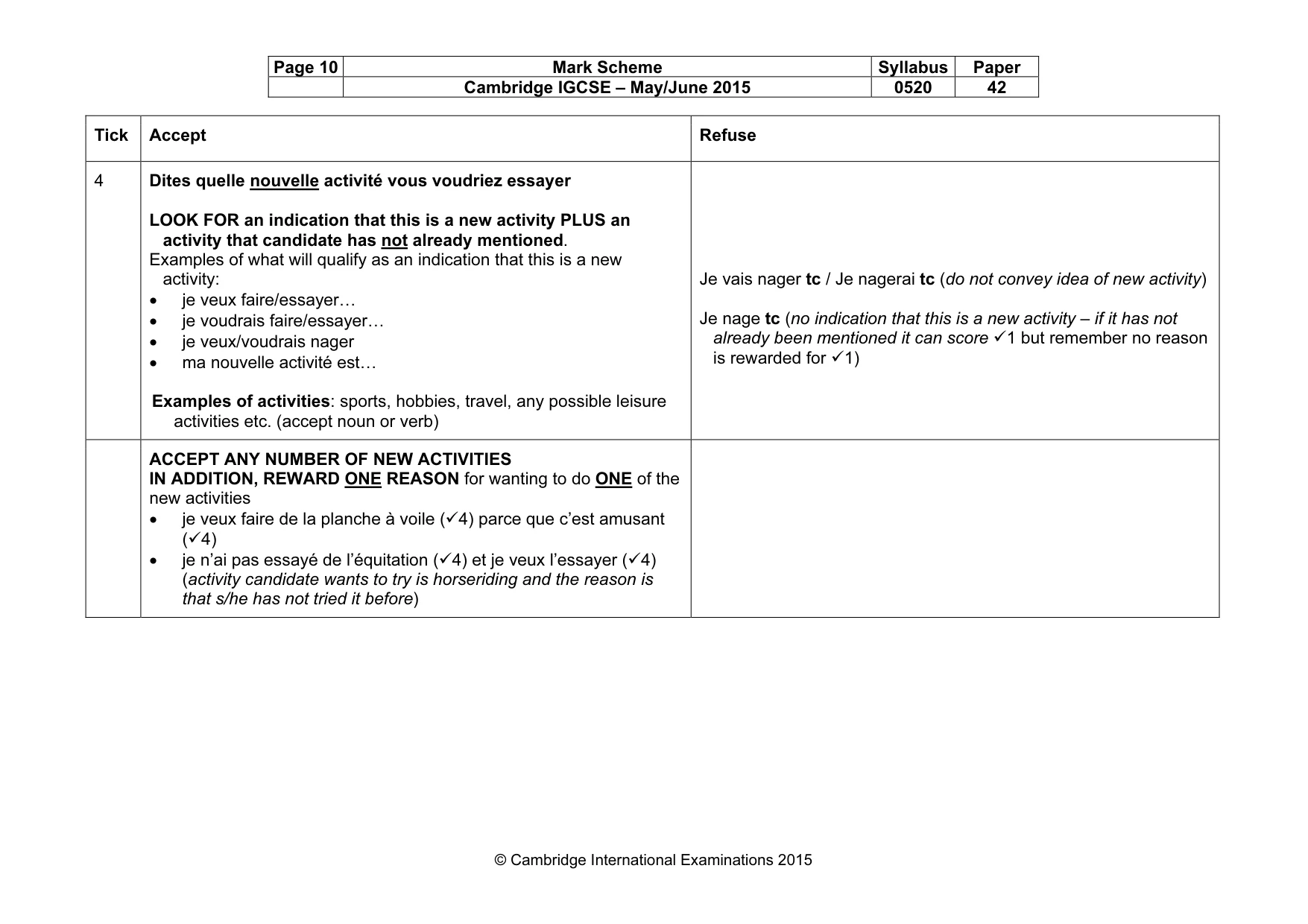 Mark scheme, page 10 of 34