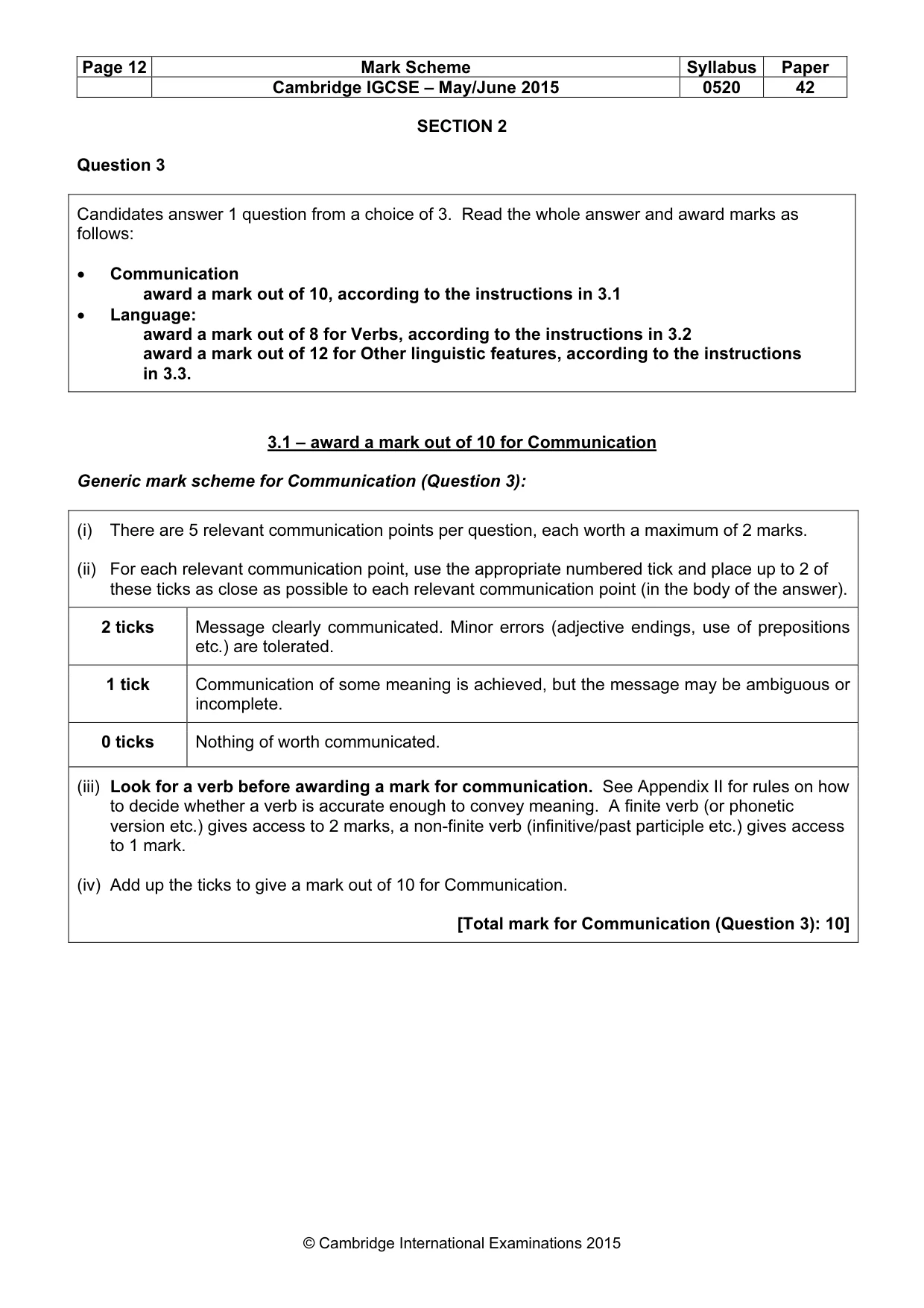 Mark scheme, page 12 of 34