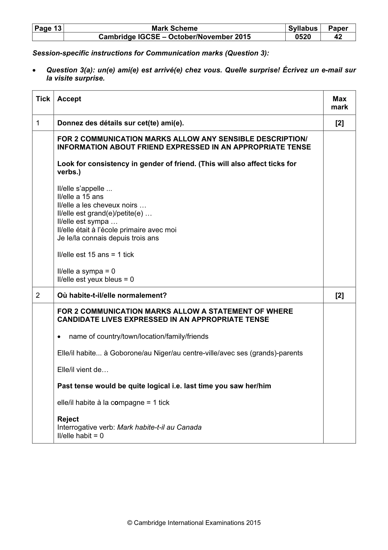 Mark scheme, page 13 of 35