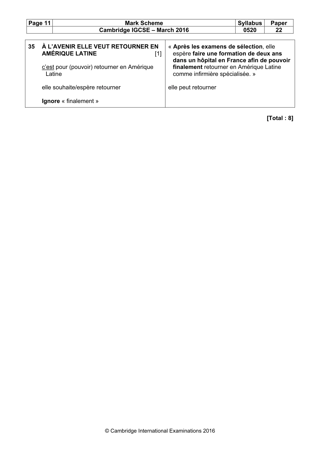 Mark scheme, page 11 of 13