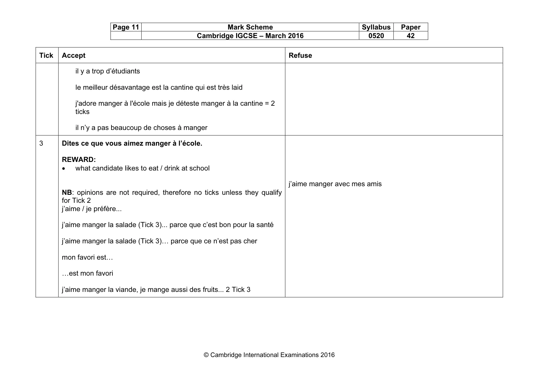 Mark scheme, page 11 of 37