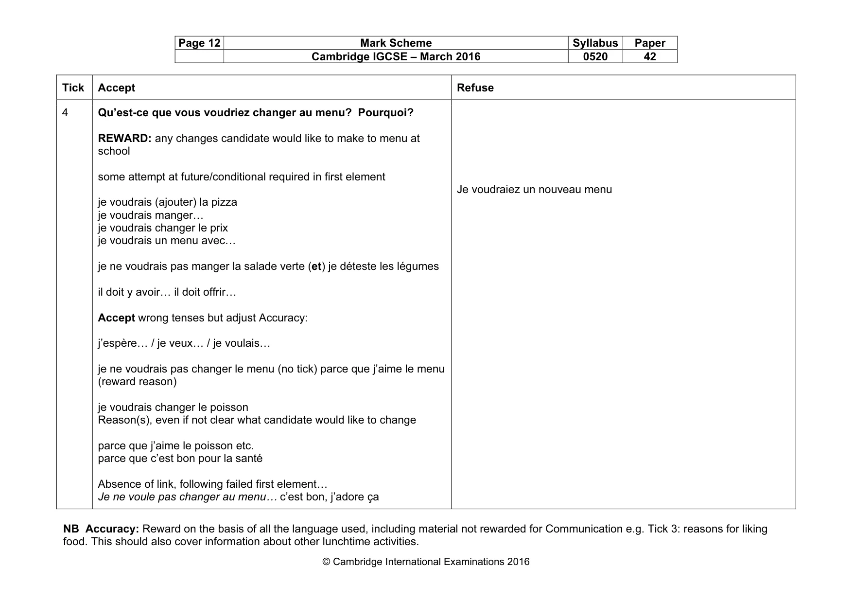 Mark scheme, page 12 of 37
