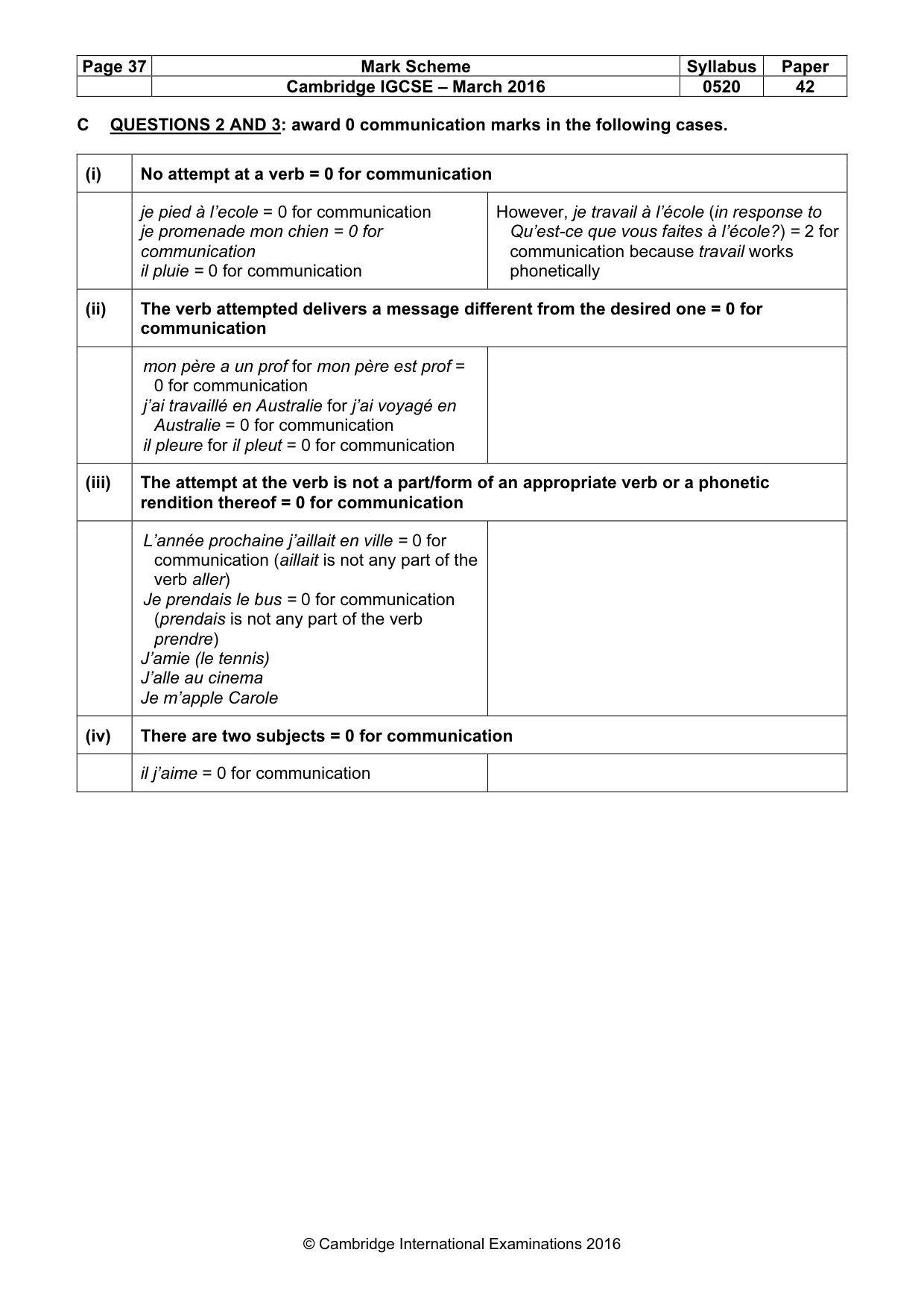 Mark scheme, page 37 of 37