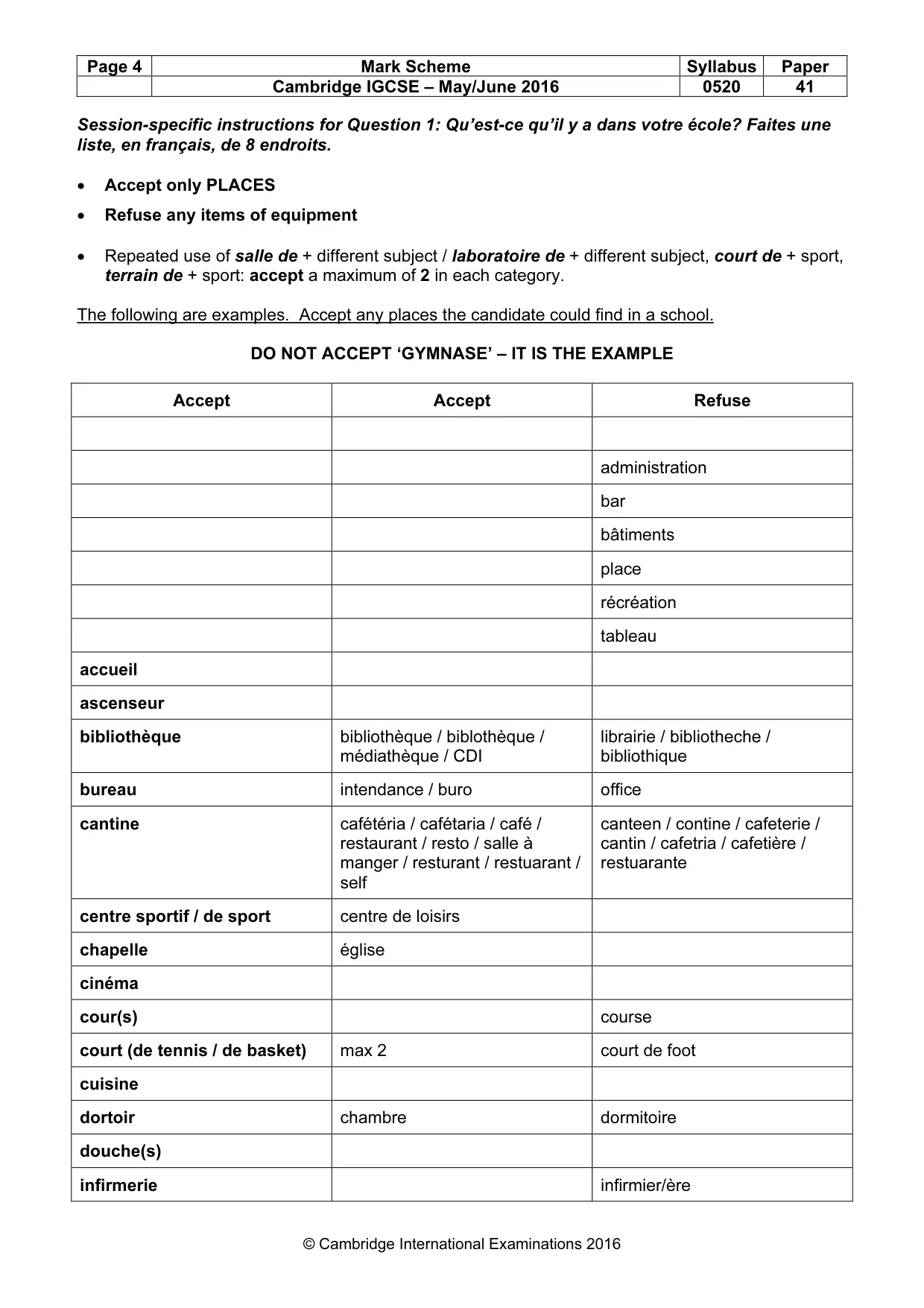 Mark scheme, page 4 of 37