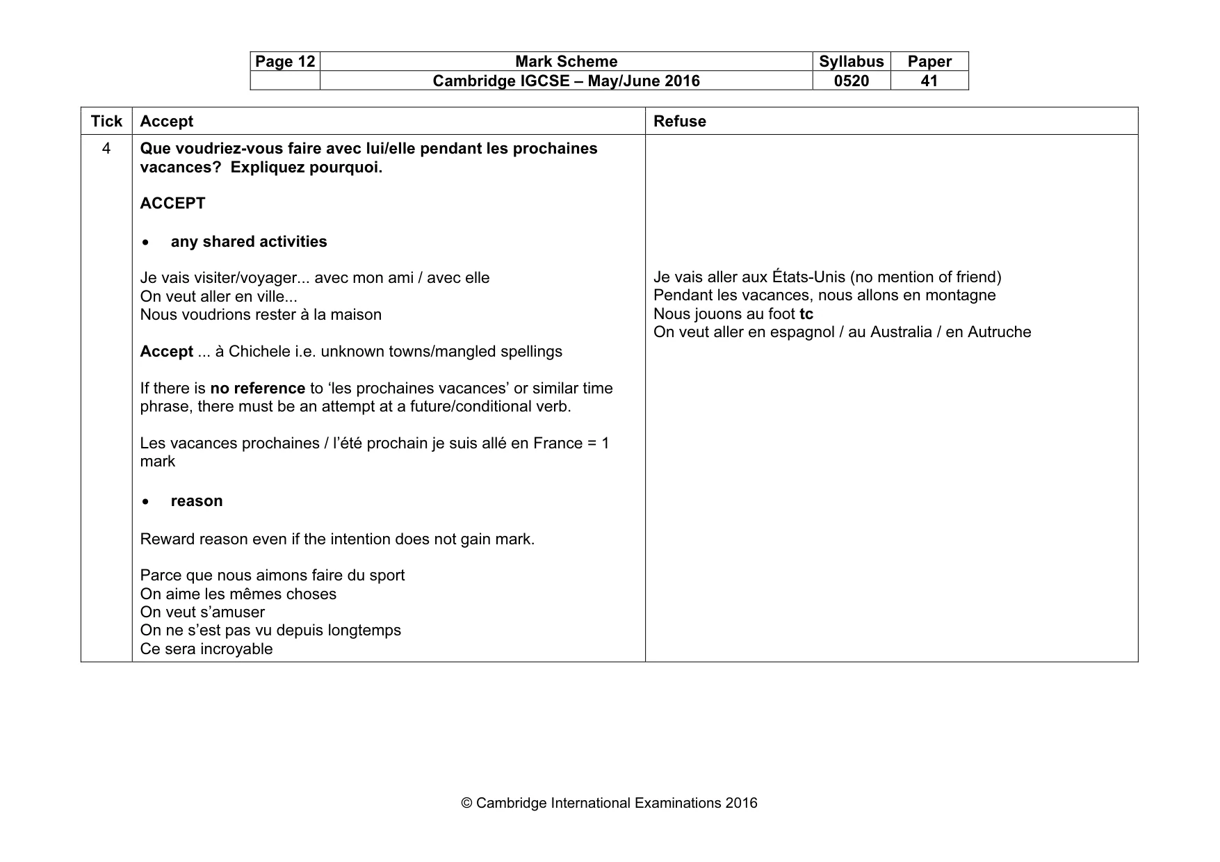 Mark scheme, page 12 of 37