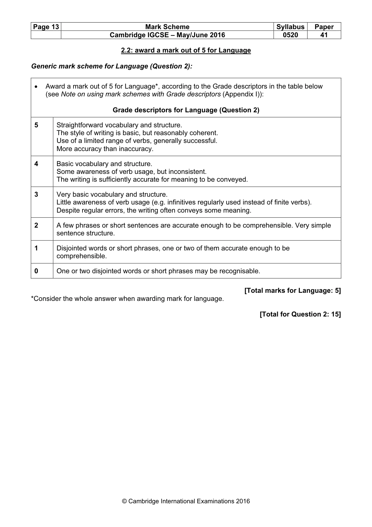 Mark scheme, page 13 of 37