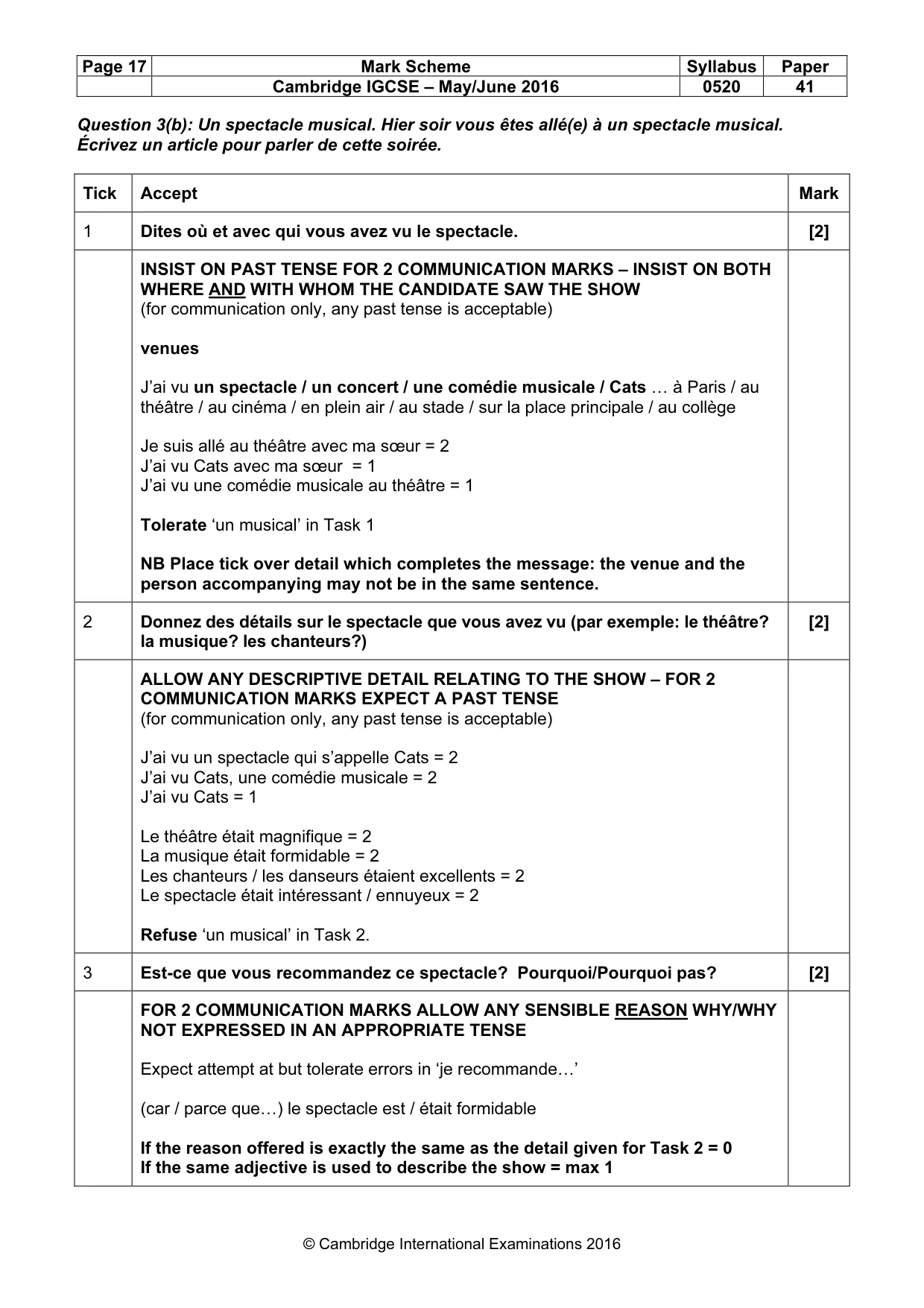 Mark scheme, page 17 of 37