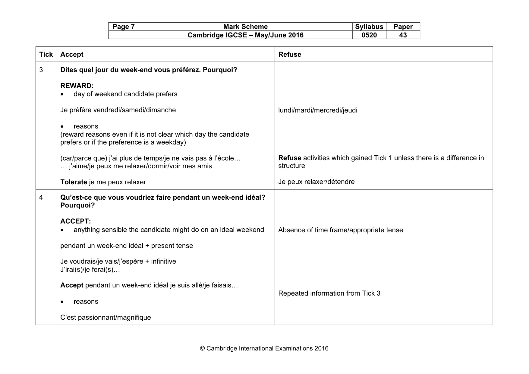 Mark scheme, page 7 of 31