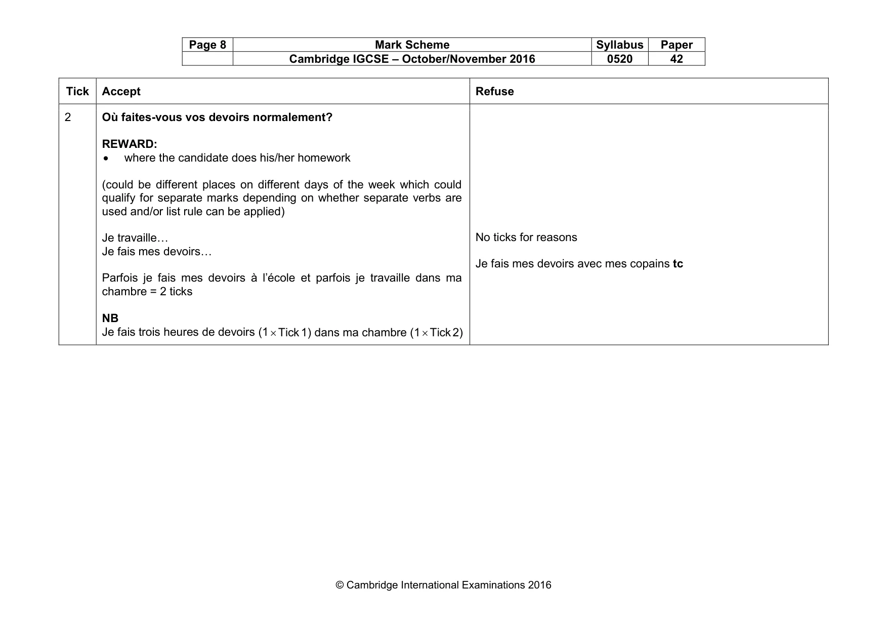 Mark scheme, page 8 of 37