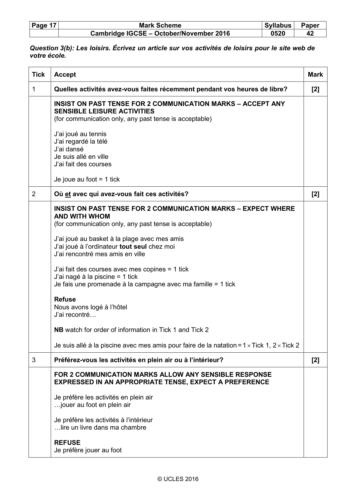 Mark scheme, page 17 of 37