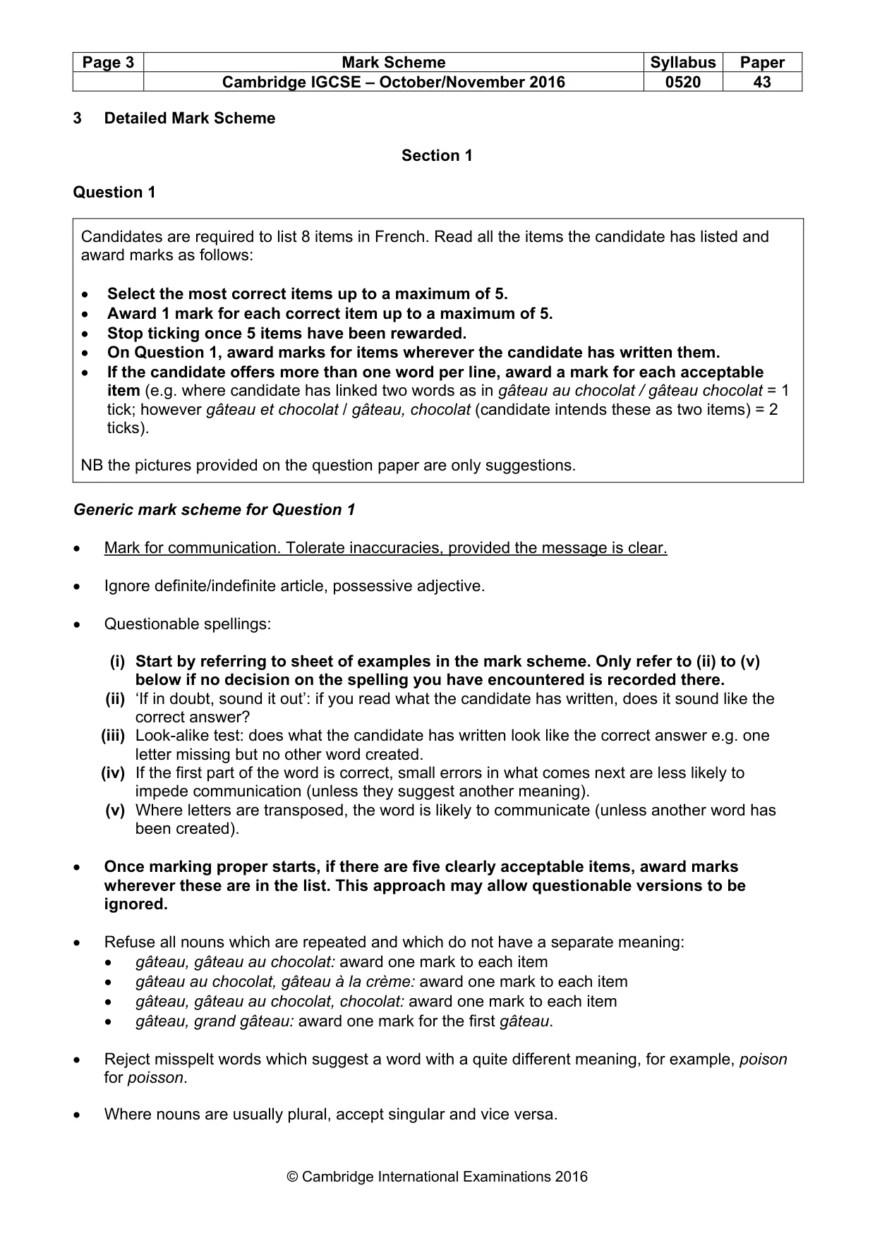Mark scheme, page 3 of 34