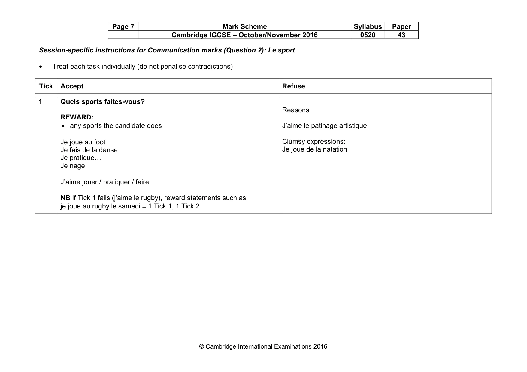 Mark scheme, page 7 of 34