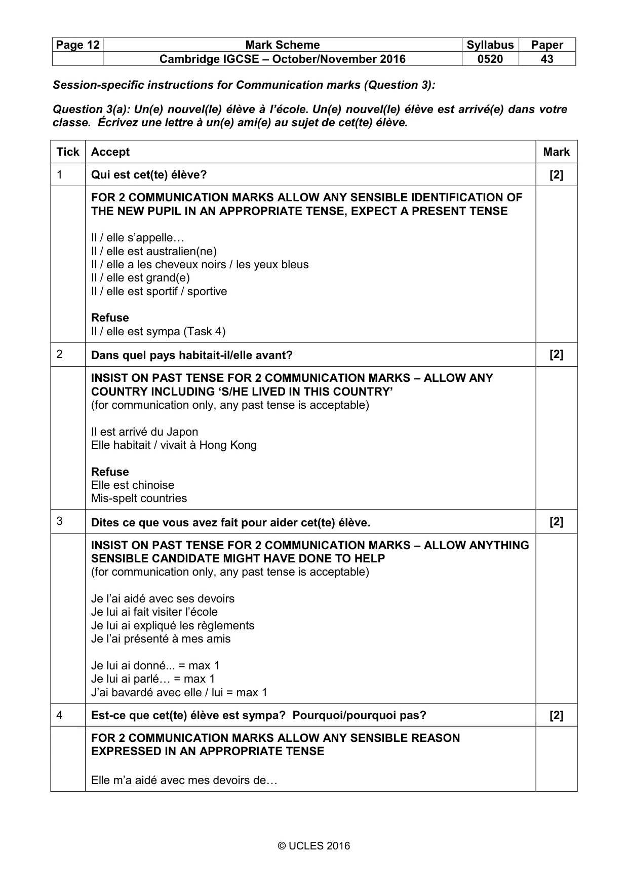 Mark scheme, page 12 of 34
