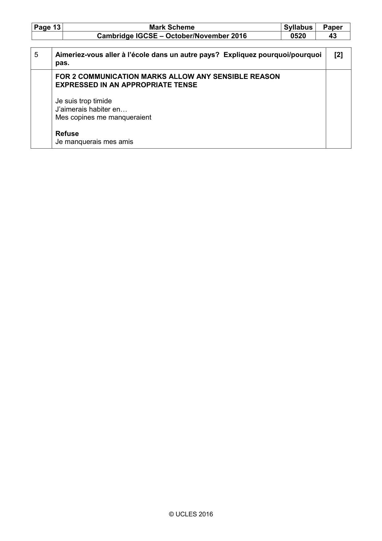 Mark scheme, page 13 of 34