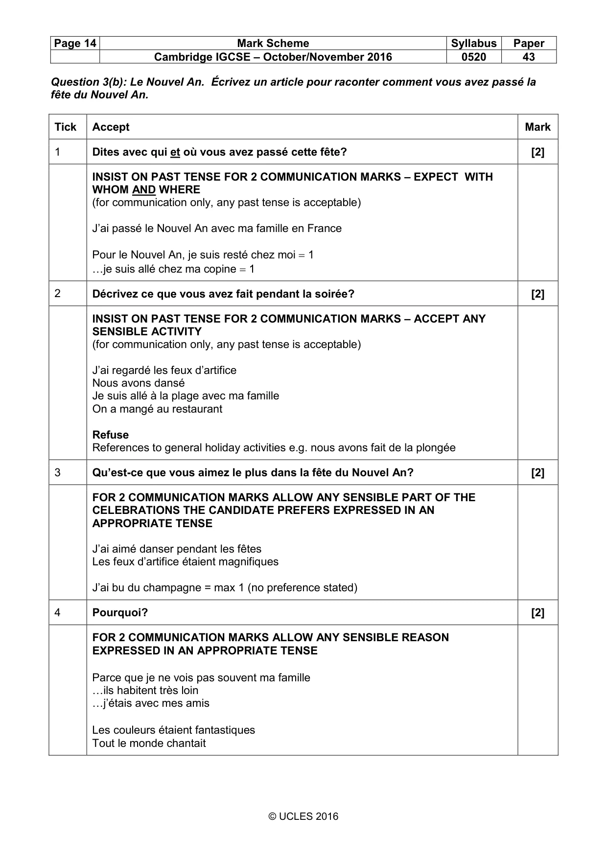 Mark scheme, page 14 of 34