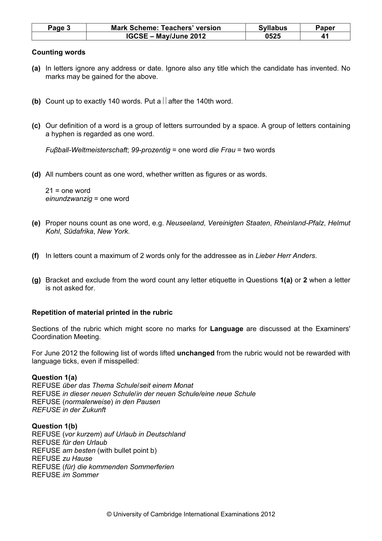 Mark scheme, page 3 of 23