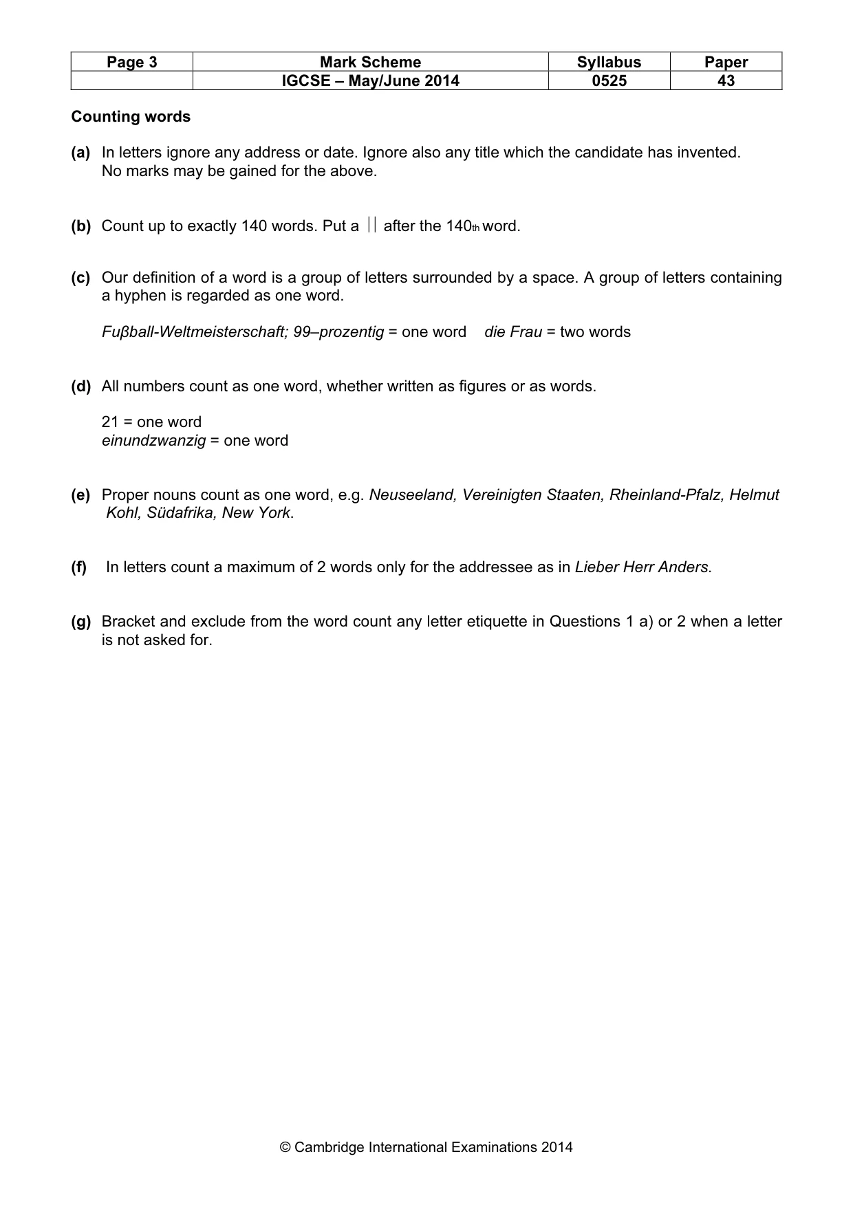 Mark scheme, page 3 of 21