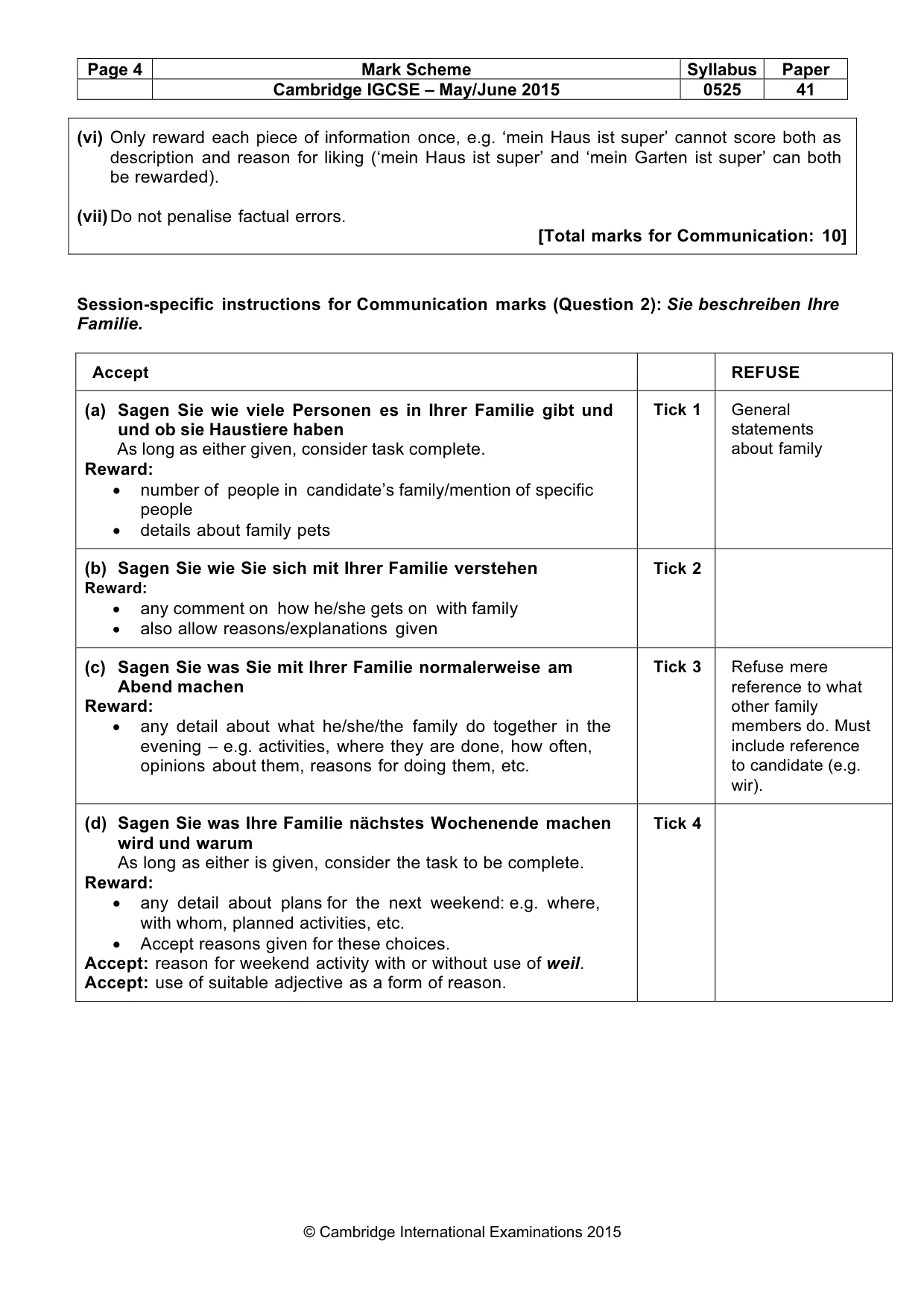 Mark scheme, page 4 of 18