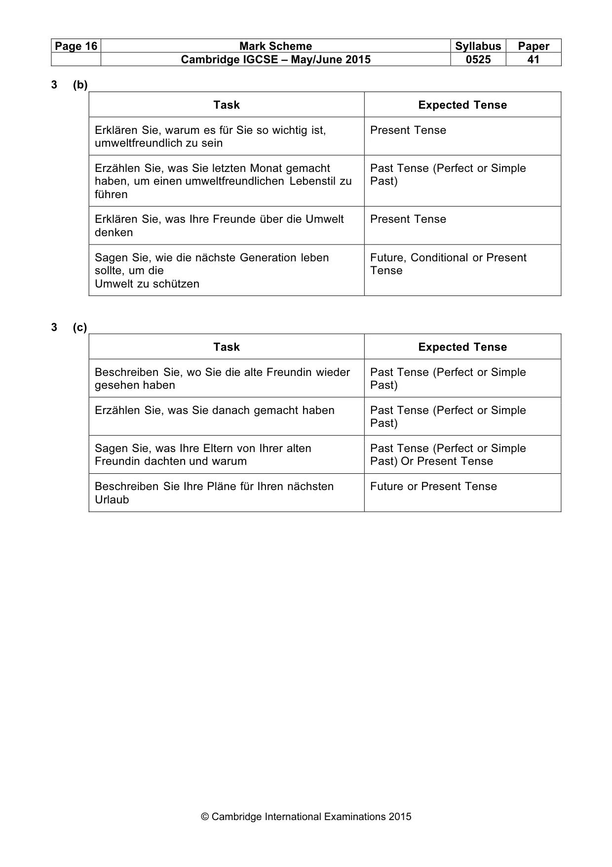Mark scheme, page 16 of 18