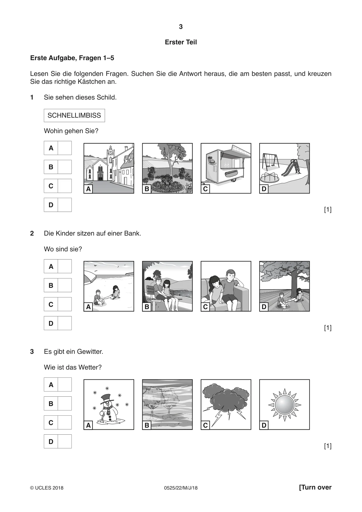 Cambridge IGCSE German - Foreign Language 0525 2018 May/June Paper 2 · Variant 2 question paper, page 3 of 16