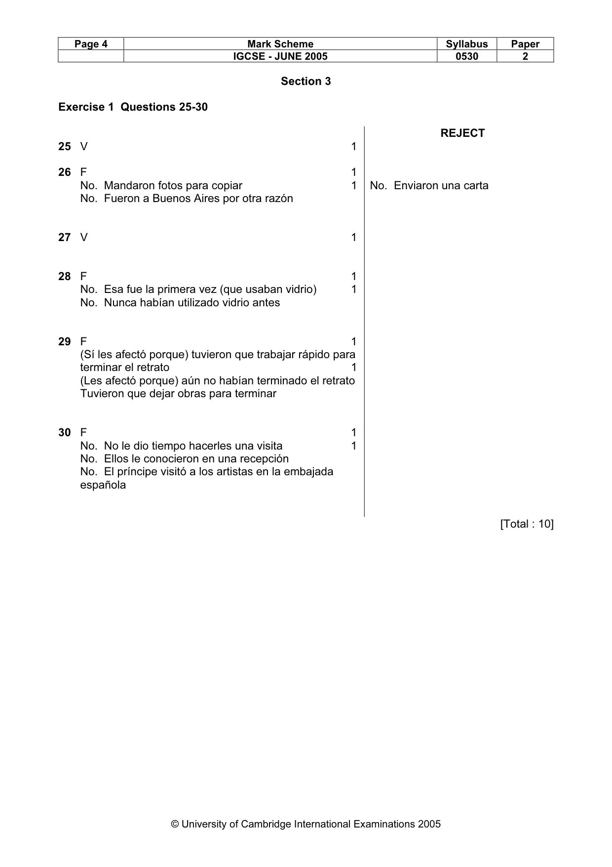 Mark scheme, page 6 of 18