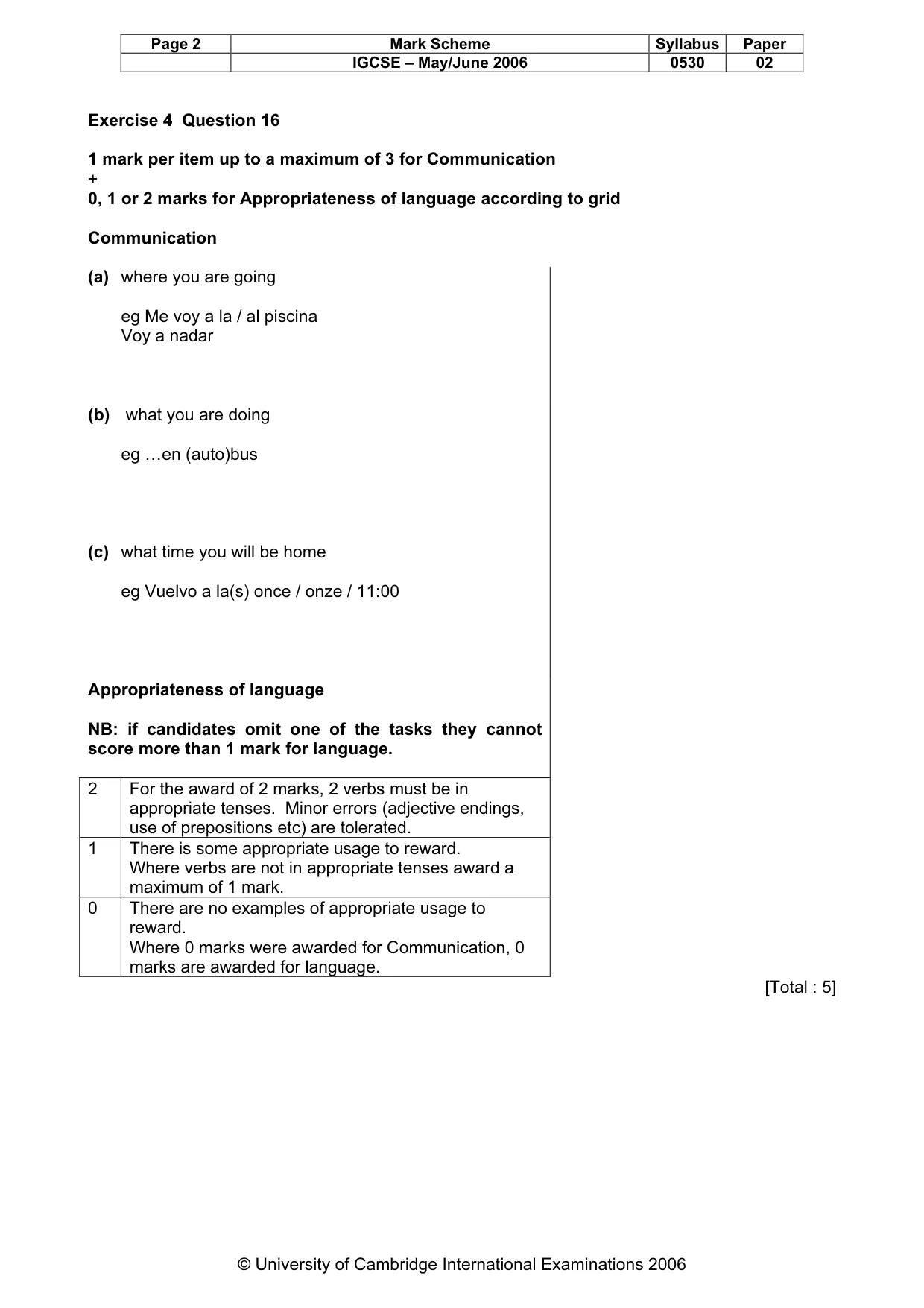 Mark scheme, page 3 of 18