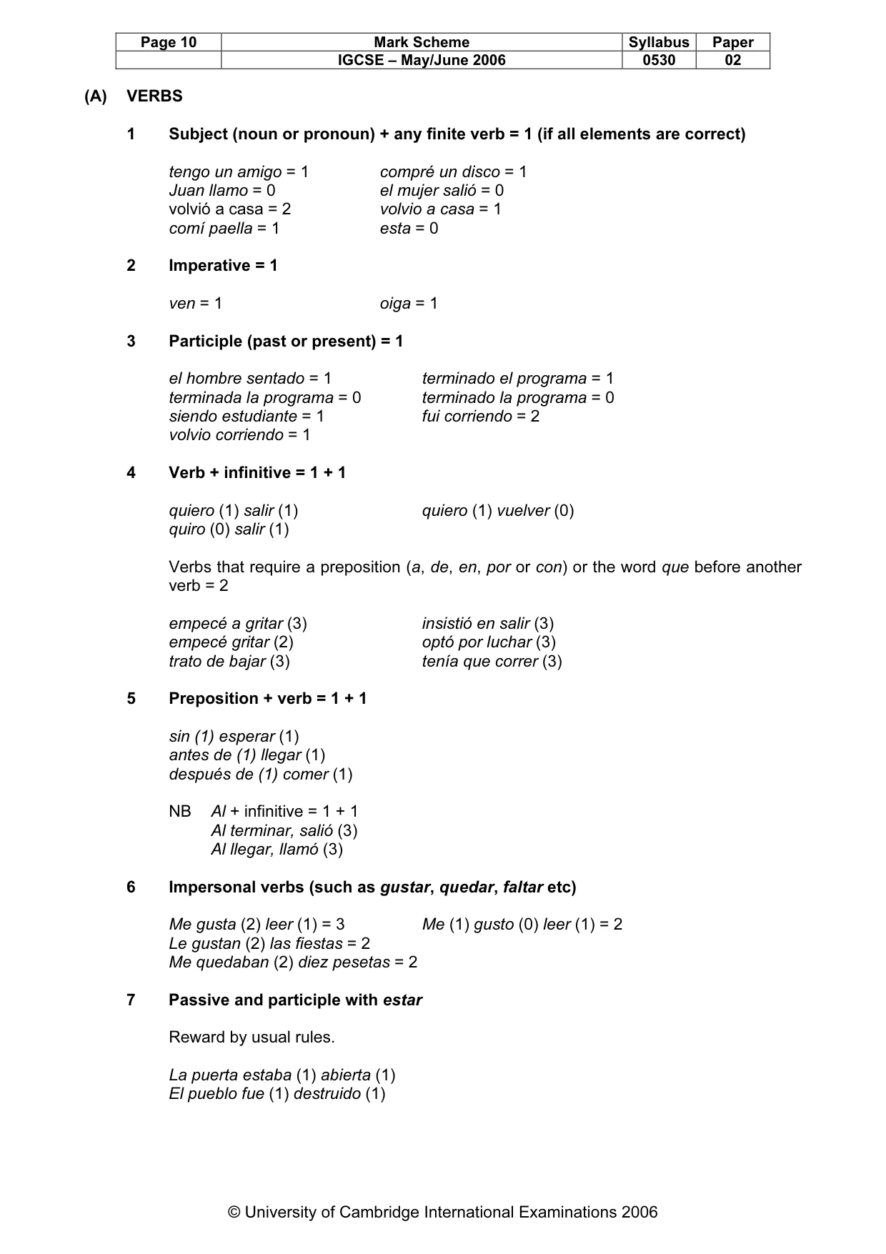 Mark scheme, page 11 of 18