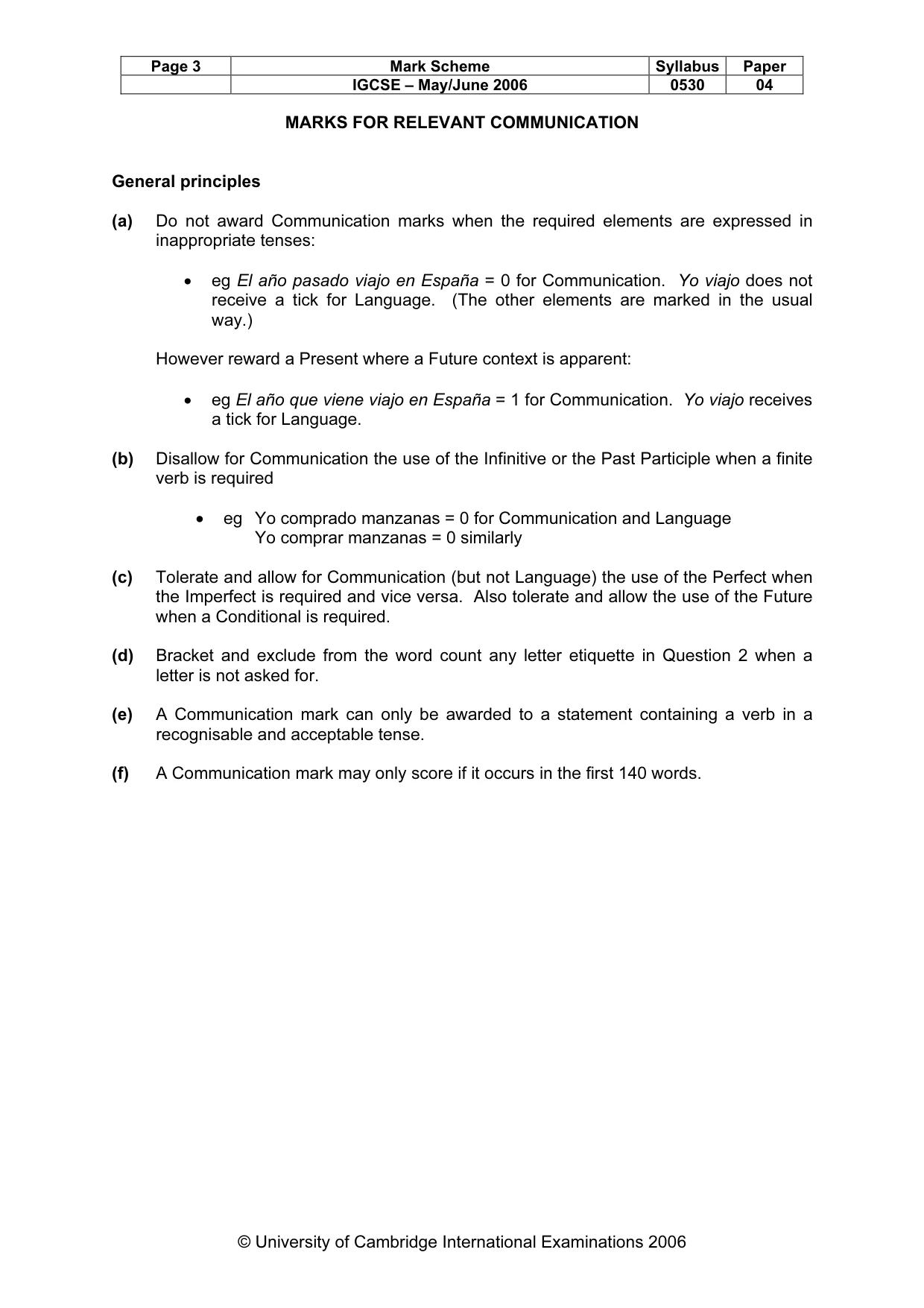 Mark scheme, page 4 of 15