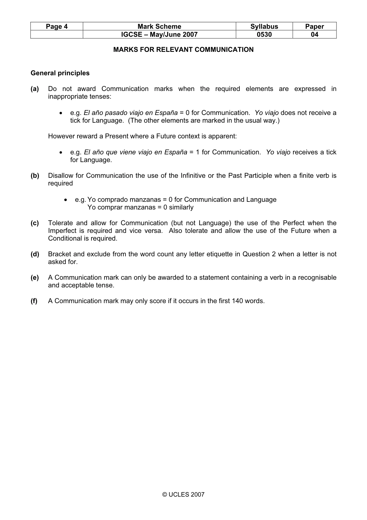 Mark scheme, page 4 of 17