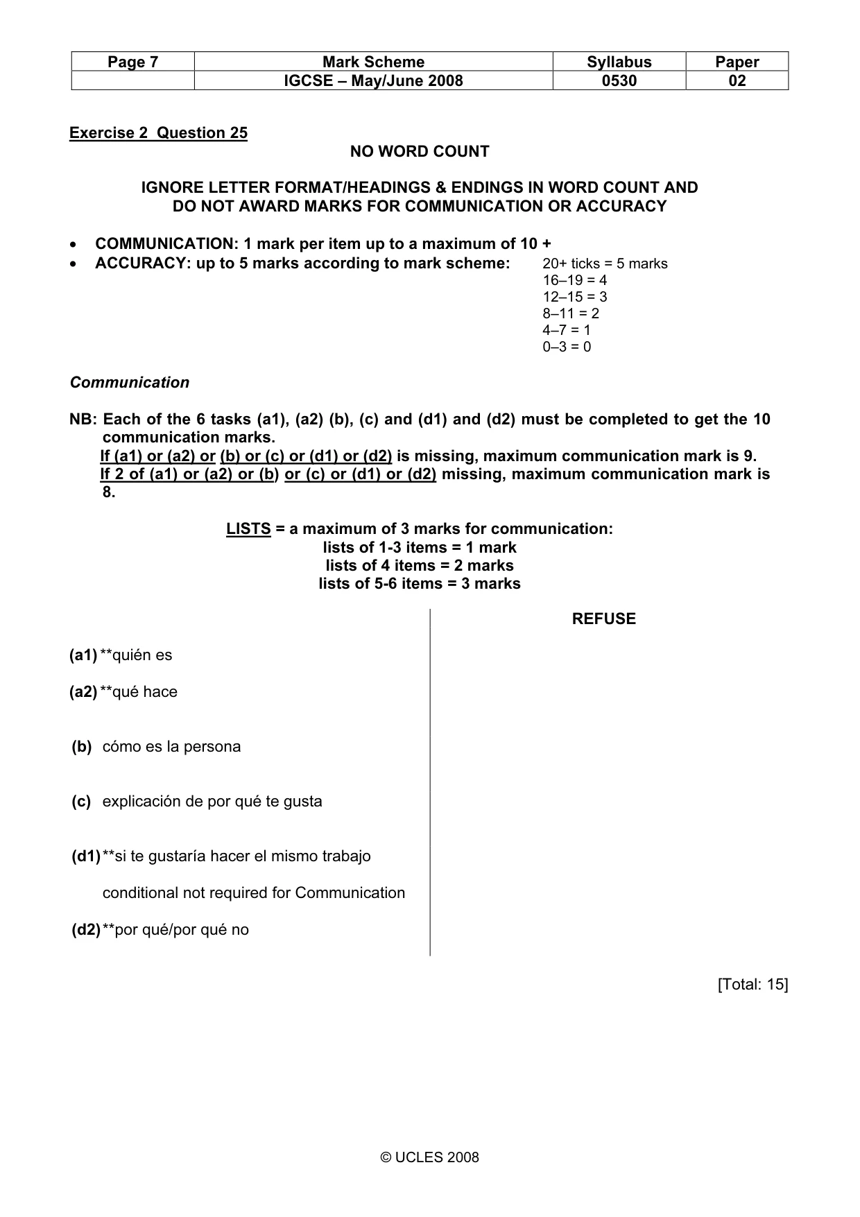 Mark scheme, page 7 of 24