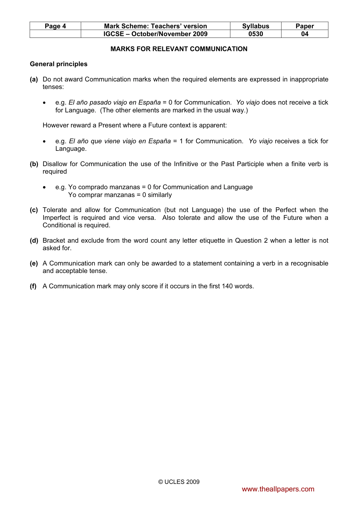 Mark scheme, page 4 of 18