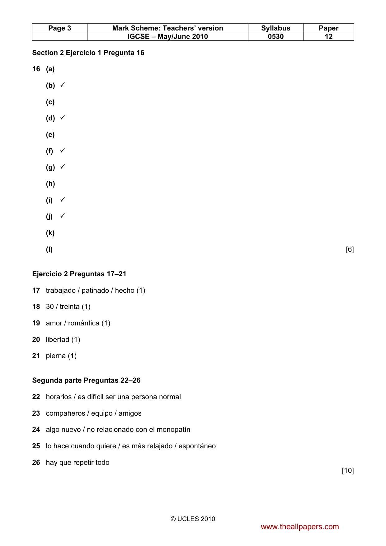 Mark scheme, page 3 of 15