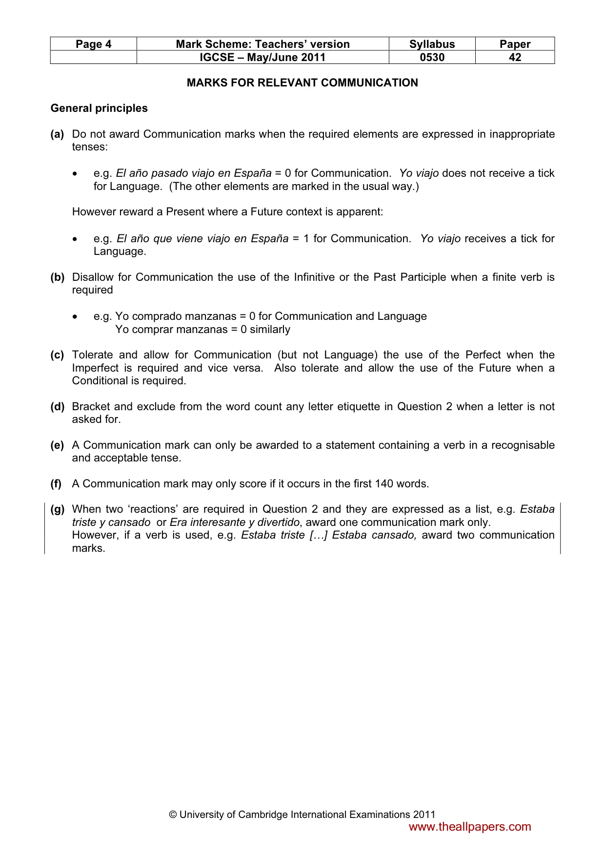 Mark scheme, page 4 of 19